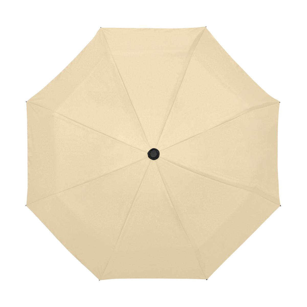 color wheat Anti-UV Auto-Foldable Umbrella (U09)