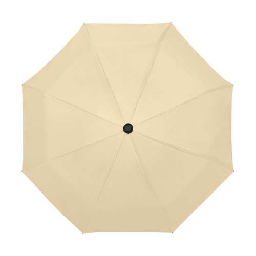 color wheat Anti-UV Auto-Foldable Umbrella (U09)