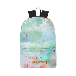 KEEP ON DREAMING Unisex Classic Backpack (Model 1673)