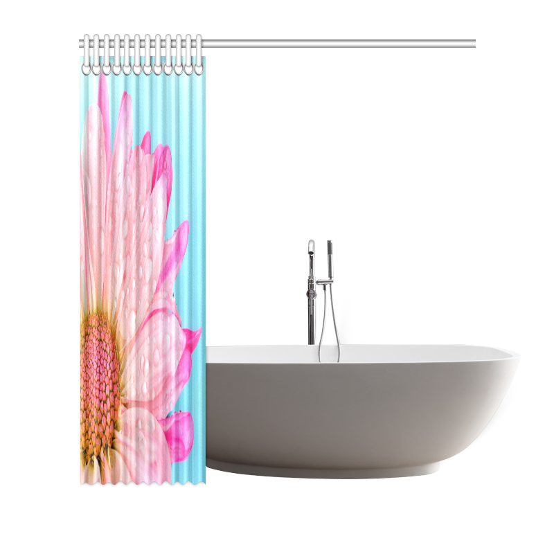 Flower Shower Curtain 72"x72"