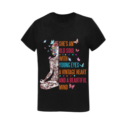 gril shirt Women's T-Shirt in USA Size (Two Sides Printing)