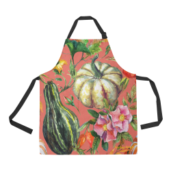 Fairlings Delight's Veggie Collection- Flowering Gourds 53086a1b All Over Print Apron