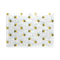Cute Bee Pattern Custom NoteBook A5