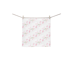 Pattern Orchidées Square Towel 13“x13”