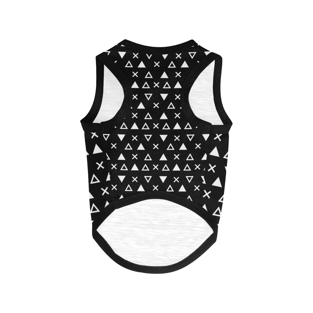 Geo Line Triangle All Over Print Pet Tank Top