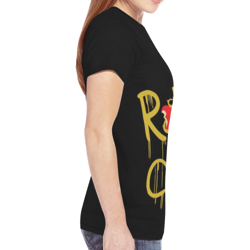 Rotten to the core New All Over Print T-shirt for Women (Model T45)