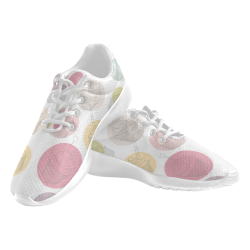 Colorful Cupcakes Women's Athletic Shoes (Model 0200)