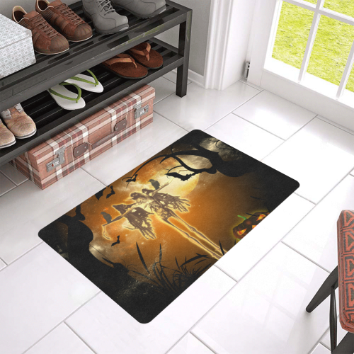 Halloween design Doormat 24"x16" (Black Base)