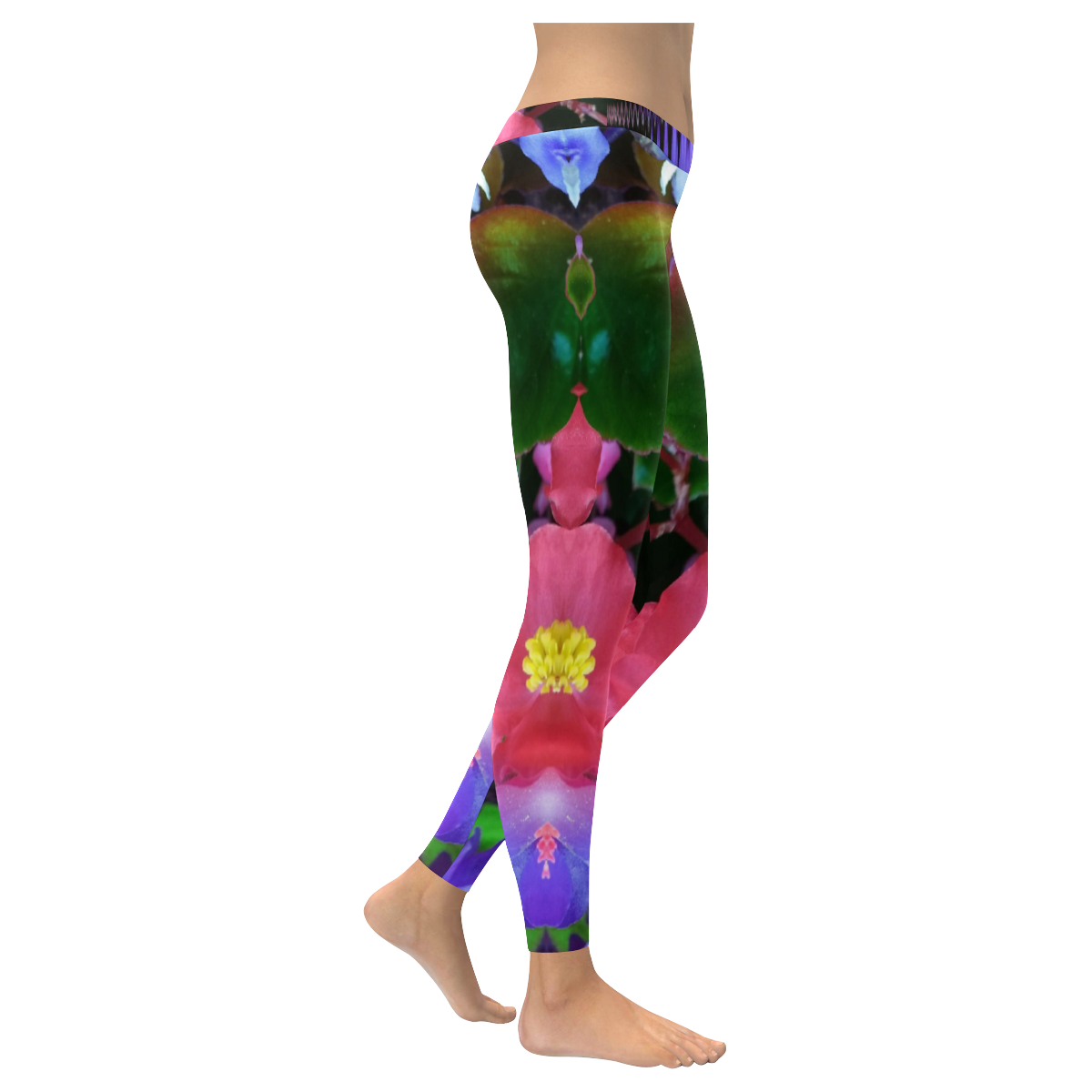 Digital1 Women's Low Rise Leggings (Invisible Stitch) (Model L05)