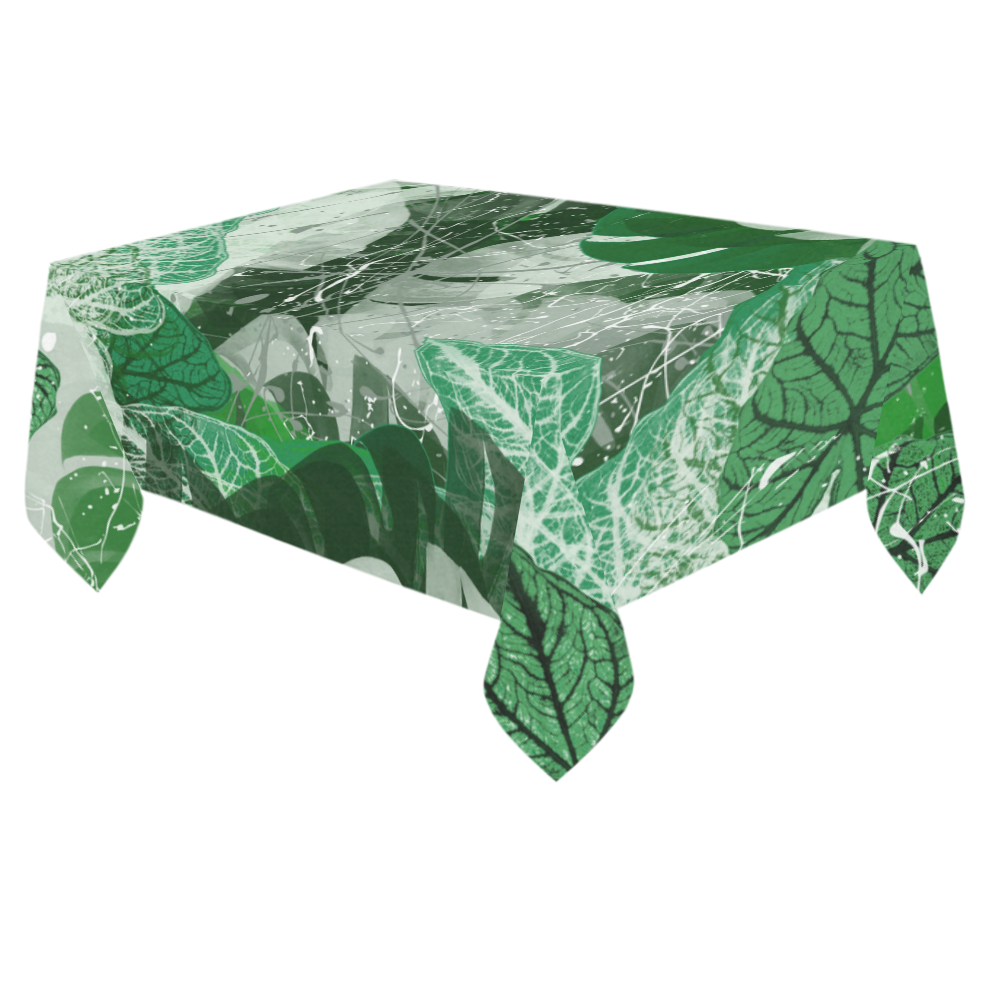 Tropicalia Cotton Linen Tablecloth 60"x 84"