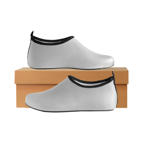 color silver Kids' Slip-On Water Shoes (Model 056)