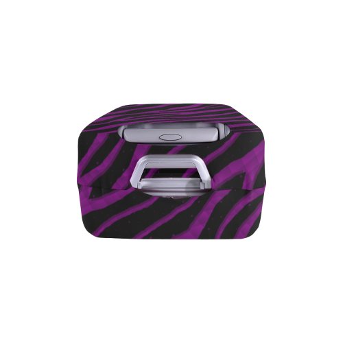 Ripped SpaceTime Stripes - Purple Luggage Cover/Large 26"-28"