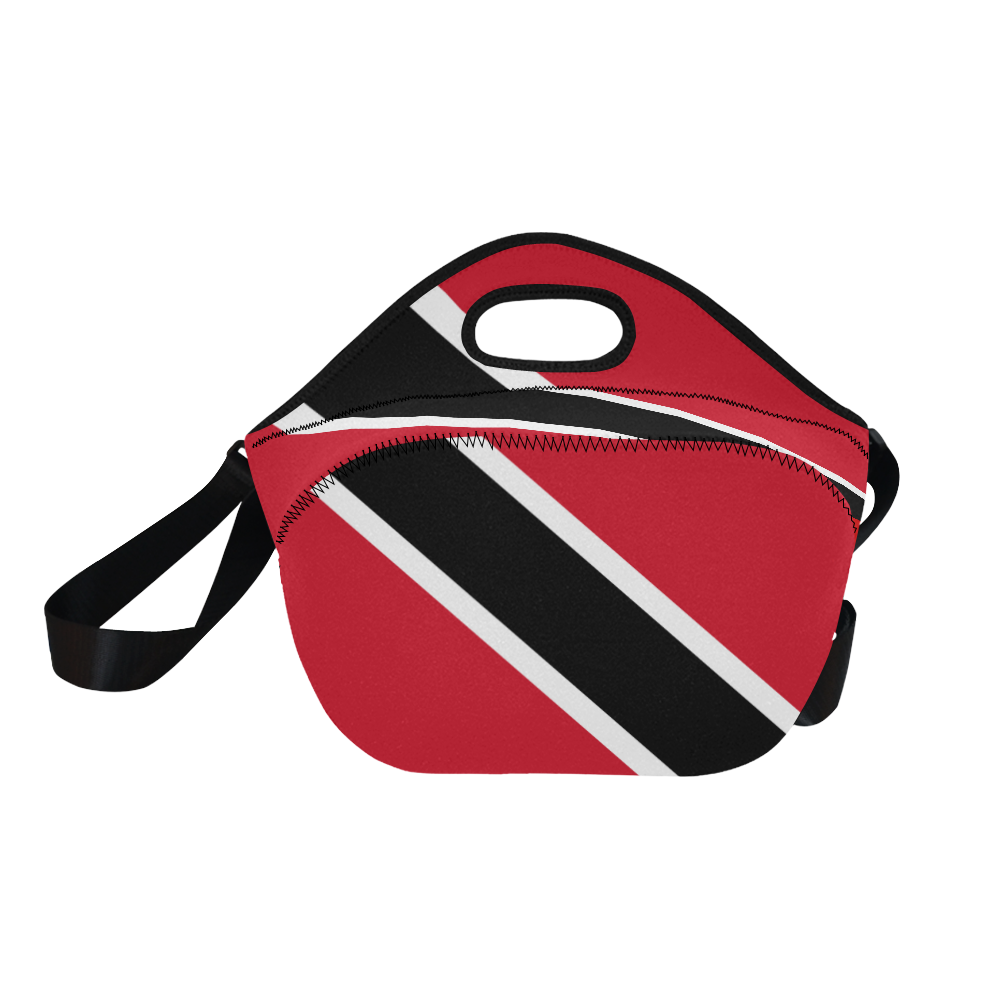 Trinidad And Tobago Flag Neoprene Lunch Bag/Large (Model 1669)