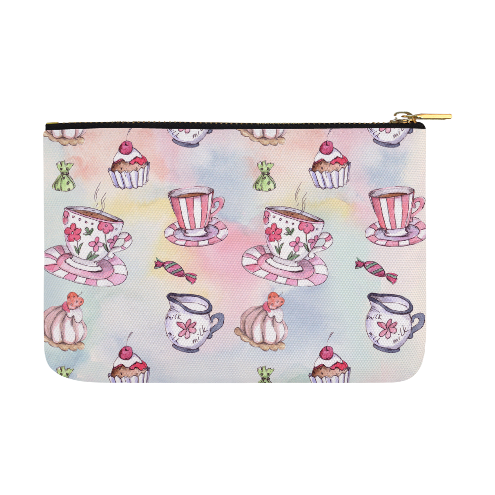 Coffee and sweeets Carry-All Pouch 12.5''x8.5''