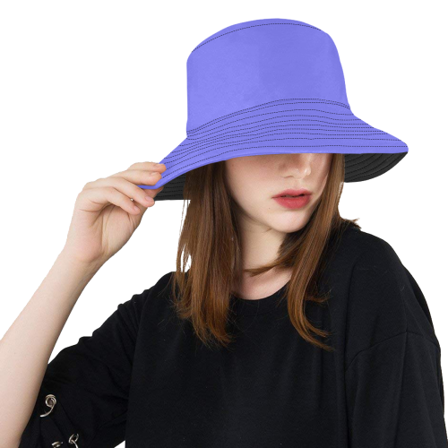 Periwinkle Perkiness All Over Print Bucket Hat