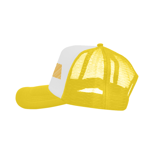 NUMBERS Collection 1234567 Sunlight Flag Trucker Hat