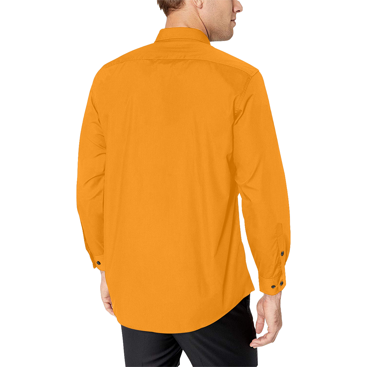 Turmeric Men's All Over Print Casual Dress Shirt (Model T61)