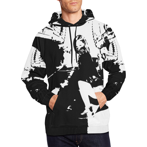 staytrue_eatmee by Family Street-bl All Over Print Hoodie for Men (USA Size) (Model H13)