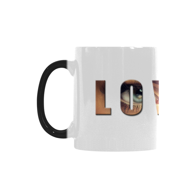 Love Me Eyes | Custom Morphing Mug