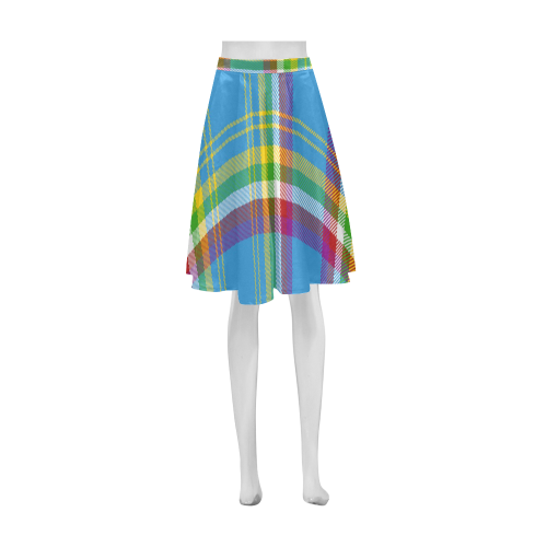 Yukon Tartan Athena Women's Short Skirt (Model D15)