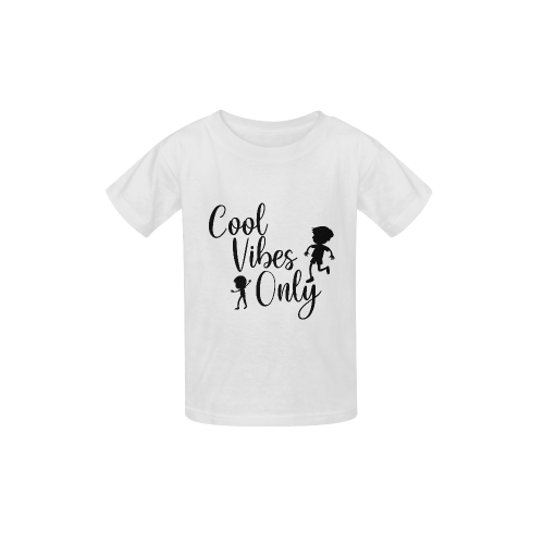 Cool Vibes Only Kid's  Classic T-shirt (Model T22)