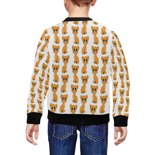 cute animal All Over Print Crewneck Sweatshirt for Kids (Model H29)