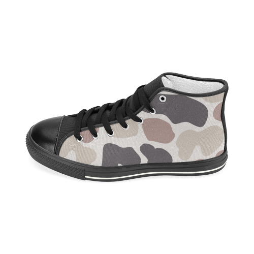 Simple cloud camouflage Men’s Classic High Top Canvas Shoes (Model 017)