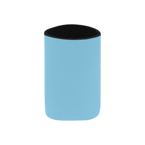 color baby blue Neoprene Can Cooler 4" x 2.7" dia.