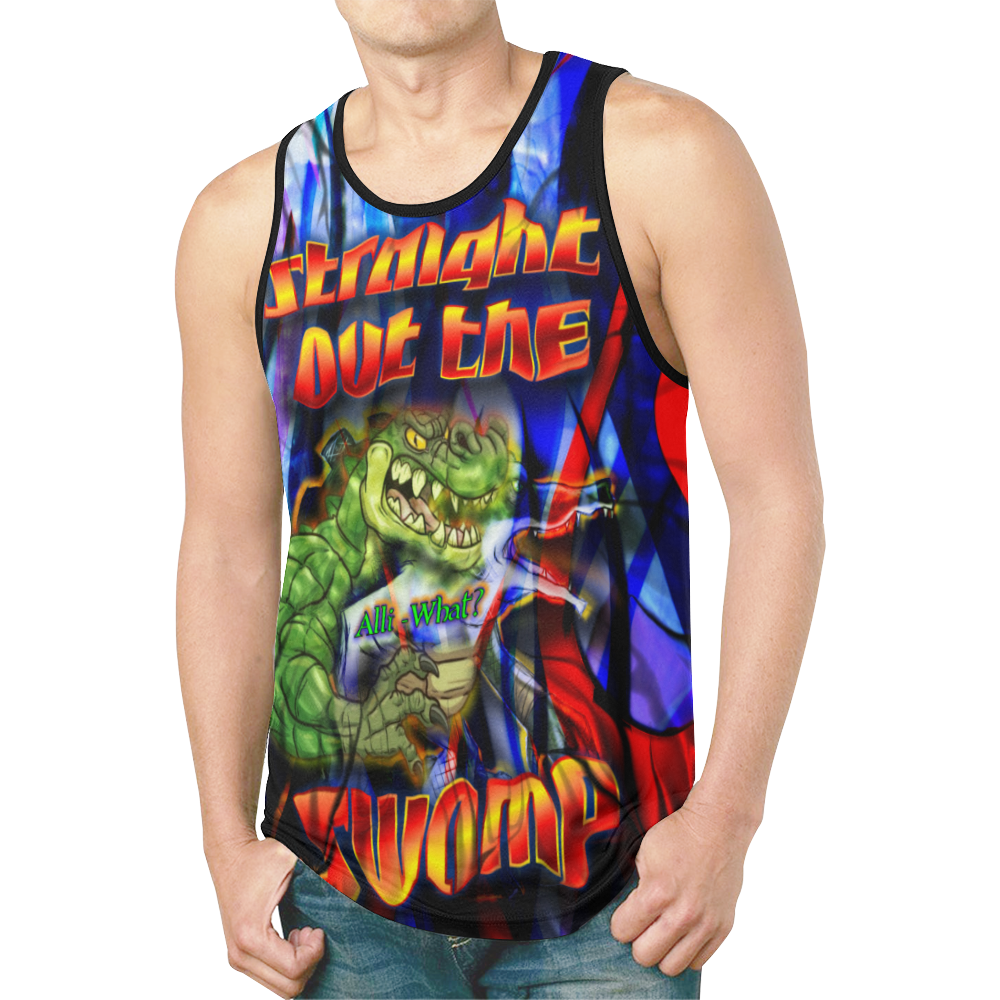Straight out the Swamp 2 by TheONE Savior @ IMpossABLE Endeavors New All Over Print Tank Top for Men (Model T46)