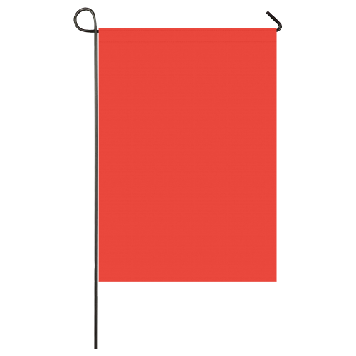 Pomegranate Solid Garden Flag 28''x40'' （Without Flagpole）