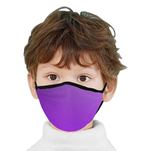 Violet and Purple Ombre Mouth Mask
