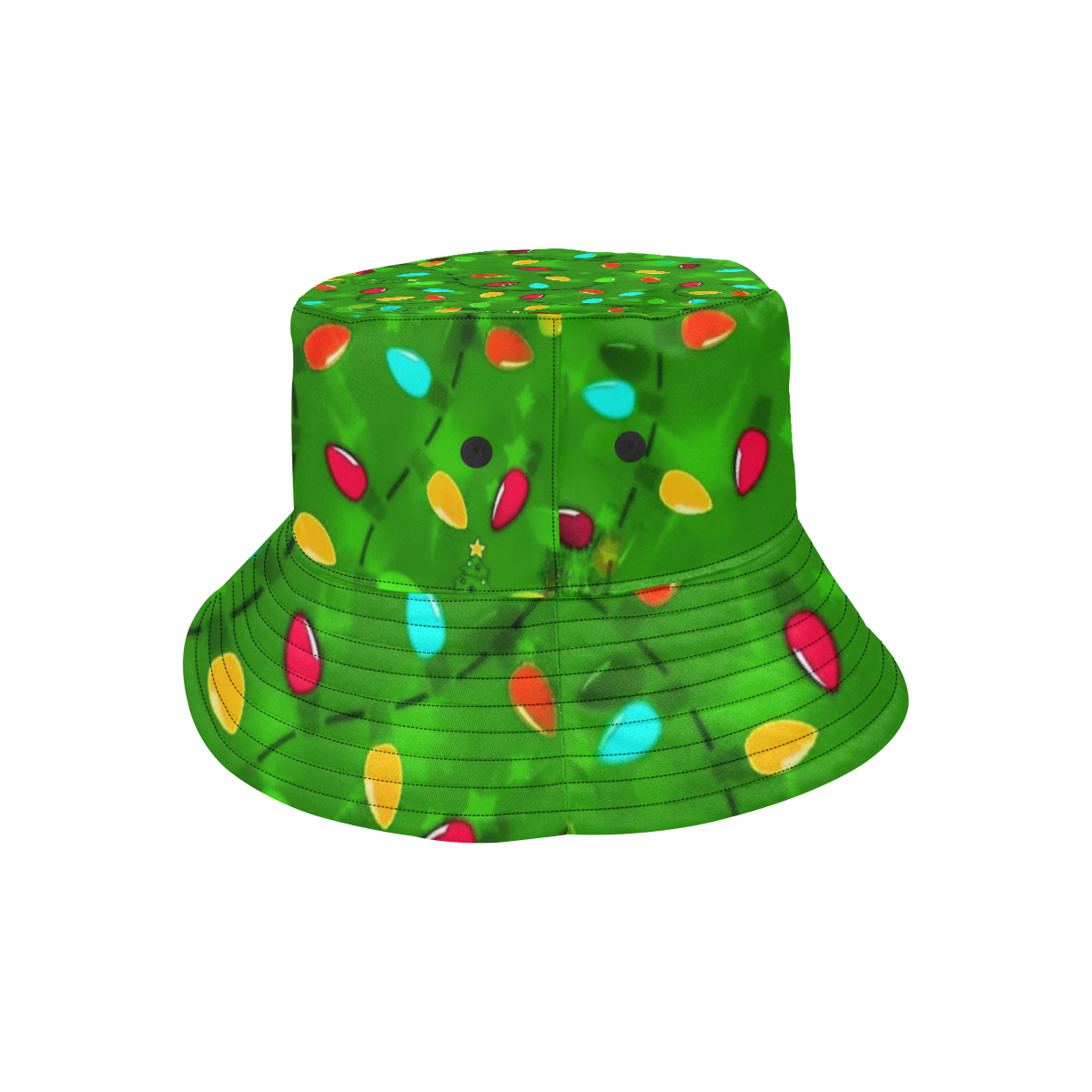 Christmas Pattern by K.Merske All Over Print Bucket Hat