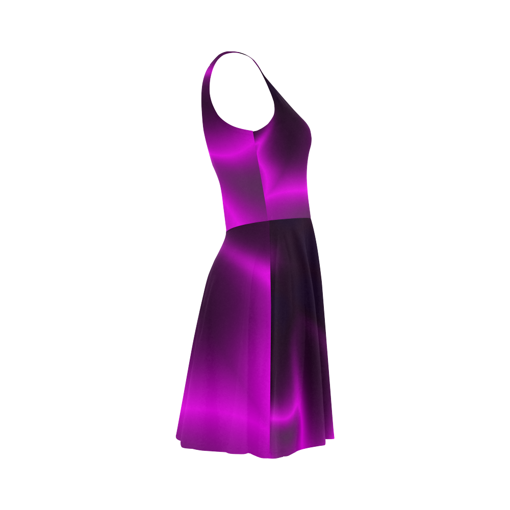 Purple Blossom Atalanta Sundress (Model D04)