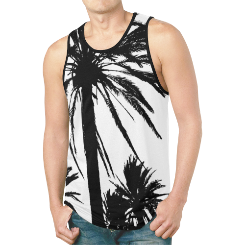 Palmlove New All Over Print Tank Top for Men (Model T46)
