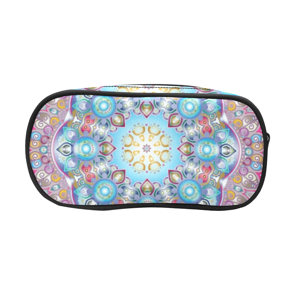 MANDALA DIAMONDS ARE FOREVER Pencil Pouch/Large (Model 1680)