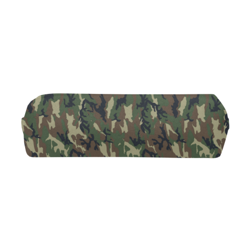 Woodland Forest Green Camouflage Pencil Pouch/Small (Model 1681)