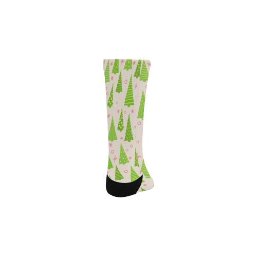 Christmas Trees Forest Custom Socks for Kids
