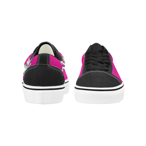 Tormented Octocorn Women's Low Top Skateboarding Shoes/Large (Model E001-2)