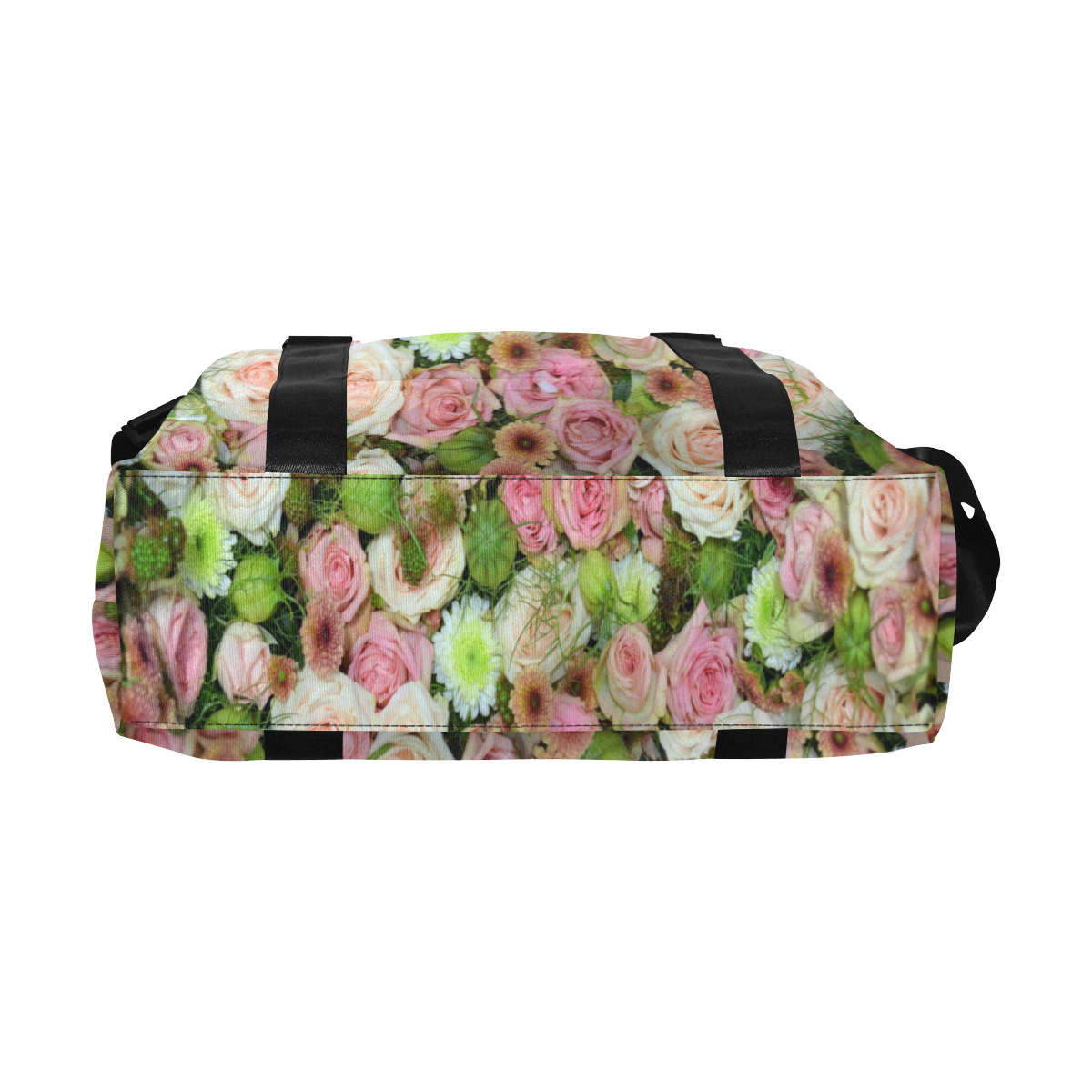 Pastel Pink Roses Large Capacity Duffle Bag (Model 1715)