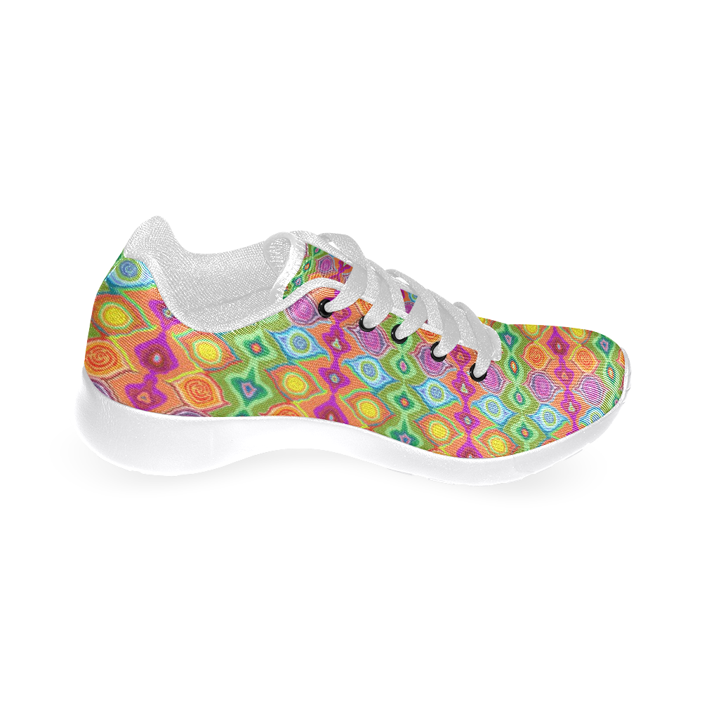 Mexican Colours Design Women's Running Shoes/Large Size (Model 020)