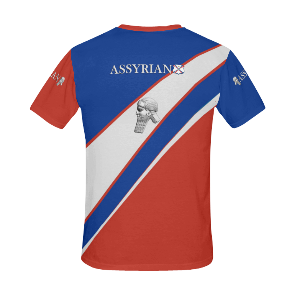 The Assyrian King All Over Print T-Shirt for Men/Large Size (USA Size) Model T40)