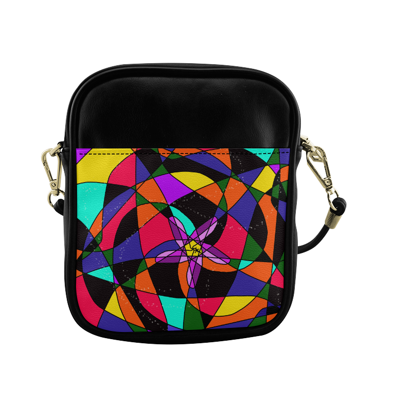 Abstract Design S 2020 Sling Bag (Model 1627)
