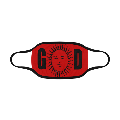 GOD MM Red/Black Mouth Mask