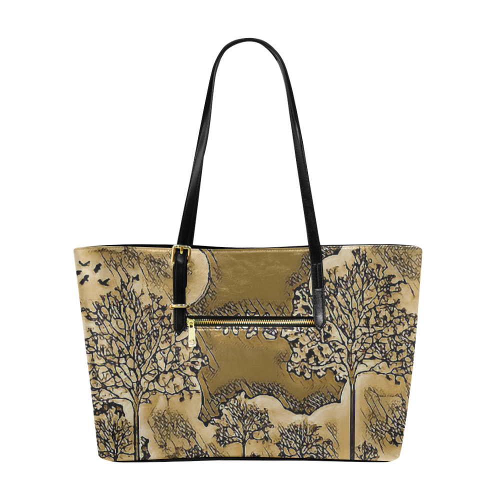 Among Trees2 Euramerican Tote Bag/Large (Model 1656)