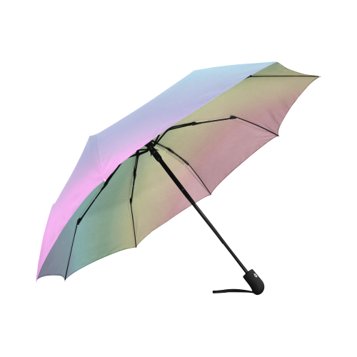 Pastel Rainbow Auto-Foldable Umbrella (Model U04)