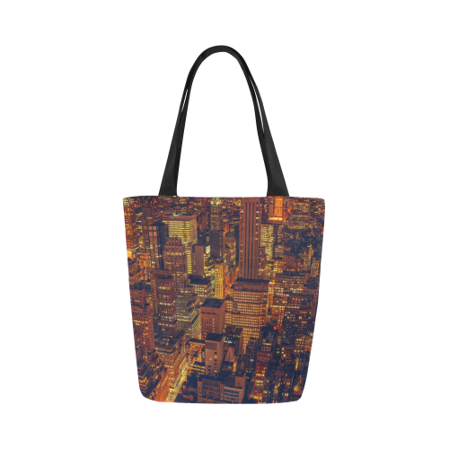 NYC LARGE Canvas Tote Bag (Model 1657)