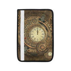 Steampunk, awesome clockwork Car Seat Belt Cover 7''x10''