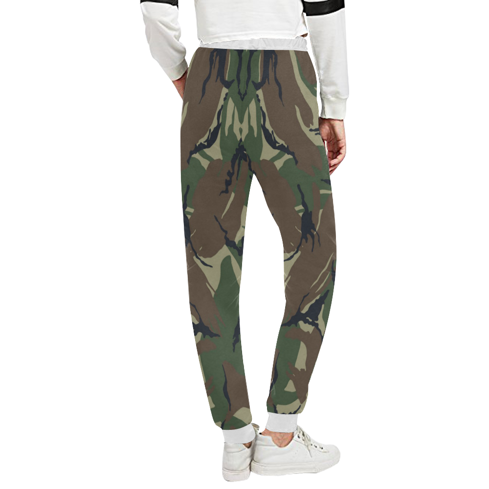 CAMOUFLAGE-WOODLAND 3 Unisex All Over Print Sweatpants (Model L11)