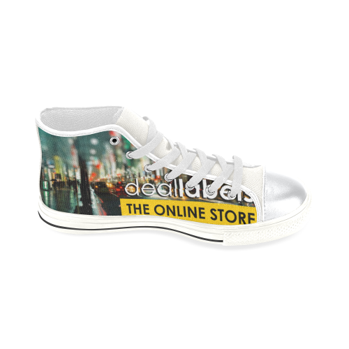 Sample High Top Canvas Women's Shoes_Large Size High Top Canvas Women's Shoes/Large Size (Model 017)