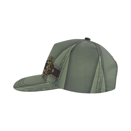 Golden Lamassu All Over Print Snapback Hat D